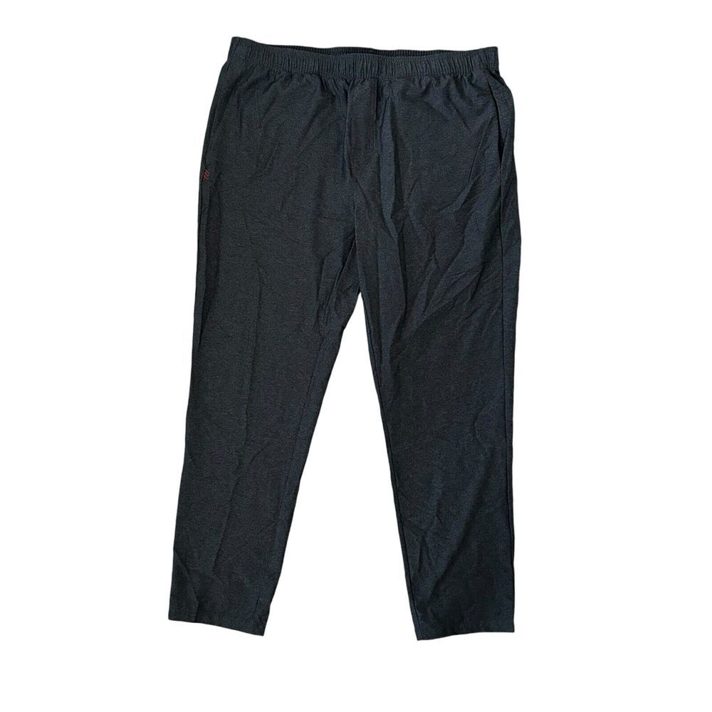 Rhone Men's Guru‎ Pants Size XXL Gray Pull On Drawstring Stretch Performance
